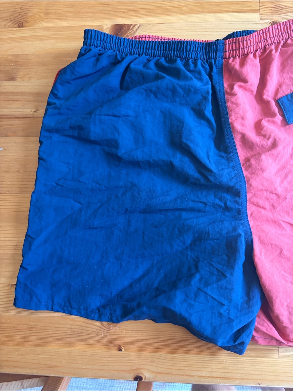 Patagonia Two-Tone Navy and RedSwim Trunks - Picture 6 of 9